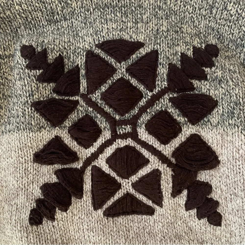 Vintage 90’s Tommy Hilfiger Fair Isle Turtleneck Sweater - Picture 9 of 12